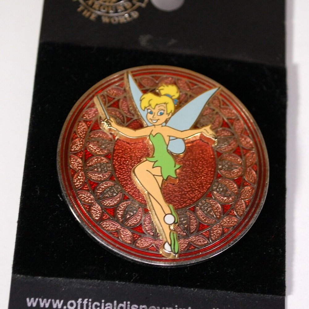 Disney WDW Stained Glass Princess Tinker Bell Pin